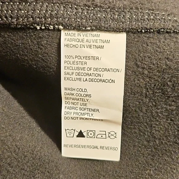 IZOD Fleece Zip-Up XL - Picture 6 of 6